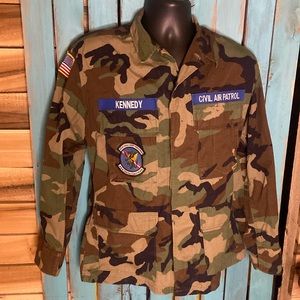 Indiana Civil Air Patrol Weir Cook Cadet Squadron small short woodland camo